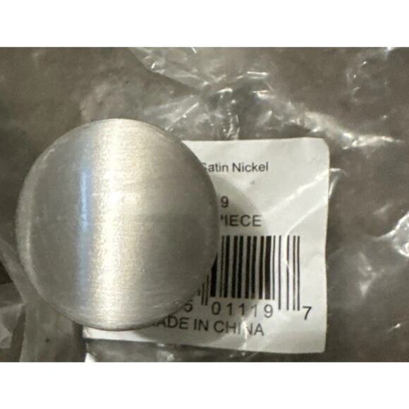 Top Knobs M1119 Bergen Asbury Collection 1 1/4" Brushed Satin Nickel Lot of 8 - Picture 3 of 5